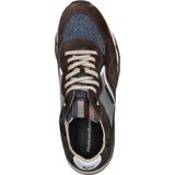 Floris van Bommel - DE ZAGER 05.26 - Lage sneakersVrije tijdsschoenenHeren sneakers - Kleur: Bruin - Maat: 38.5