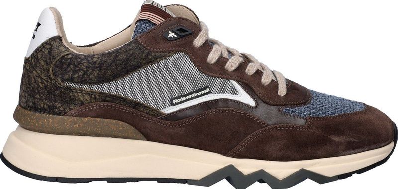 Floris van Bommel - DE ZAGER 05.26 - Lage sneakersVrije tijdsschoenenHeren sneakers - Kleur: Bruin - Maat: 38.5