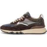 Floris van Bommel - De Zager 05 - Sneakers - Blauw / Taupe / Zwart / Wit