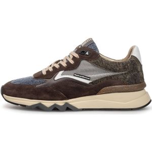 Floris van Bommel - De Zager 05 - Sneakers - Blauw / Taupe / Zwart / Wit