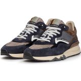 Floris Van Bommel - SFM-10178 DE ZAGER - Sneakers - Suède - Blauw