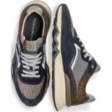 Floris Van Bommel - SFM-10178 DE ZAGER - Sneakers - Suède - Blauw