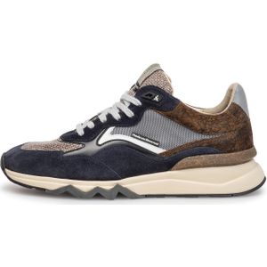Floris Van Bommel - SFM-10178 DE ZAGER - Sneakers - Blauw - Suède