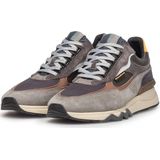 Floris Van Bommel Sfm-10234 De Zager Sneakers - Leer - Heren - Grijs - Maat 38