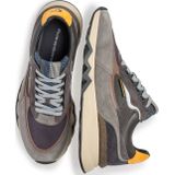Floris Van Bommel Sfm-10234 De Zager Sneakers - Leer - Heren - Grijs - Maat 38