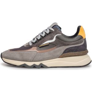 Floris Van Bommel Sfm-10234 De Zager Sneakers - Leer - Heren - Grijs - Maat 38