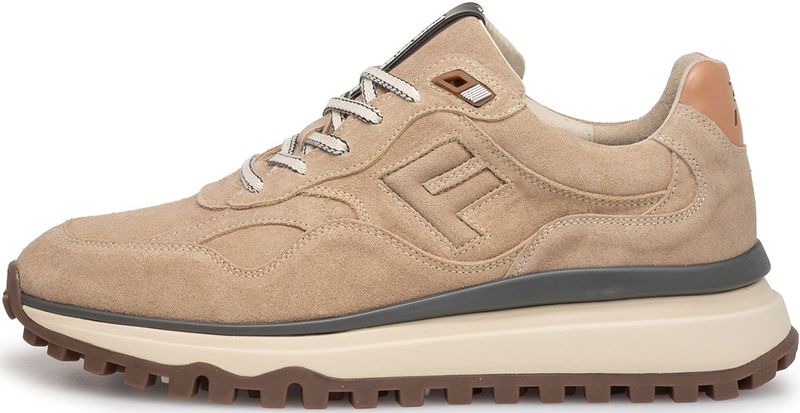 Floris Van Bommel - SFM-10238 DE GRIPPER - Sneakers - Suède - Beige