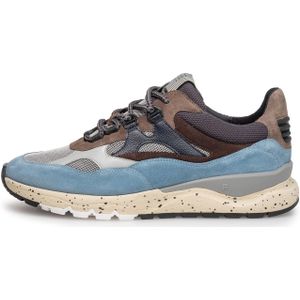 Floris van Bommel - De Treener SFM-10241 - Lage Sneaker - Lichtblauw