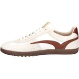 Floris van Bommel - De Zaler 03.02 - Leren Sneakers - Wit/Bruin
