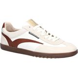 Floris van Bommel - De Zaler 03.02 - Leren Sneakers - Wit/Bruin