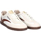Floris van Bommel - De Zaler 03.02 - Leren Sneakers - Wit/Bruin