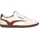 Floris van Bommel - De Zaler 03.02 - Leren Sneakers - Wit/Bruin
