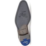 Floris Van Bommel - De Stijler 40.04 - Veterschoen - Donkerbruin - Reptielstructuur