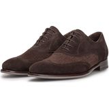 Floris van Bommel - De Stapper SFM-30346 - Nette Veterschoen - Donkerbruin - G Wijdte