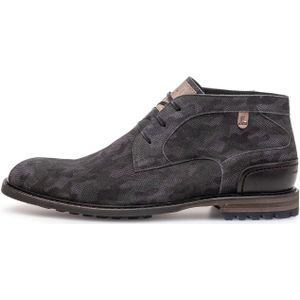 Floris van Bommel - Crepi 13 - Chukka Boots - Grijs - Suède - Camouflage
