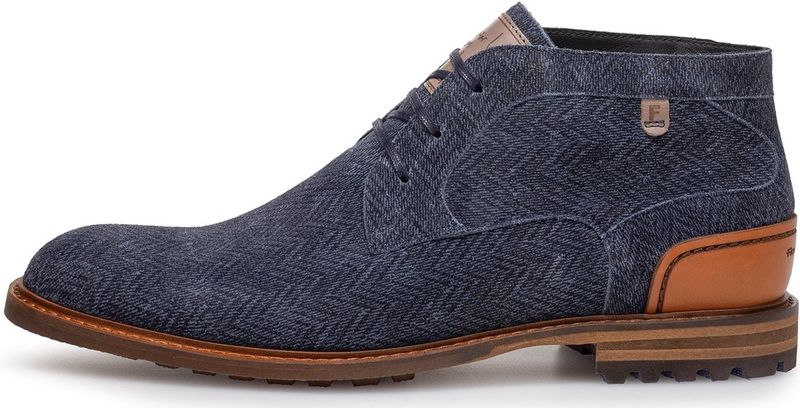 Floris van Bommel - Crepi SFM-50159 - Veterboot - Donkerblauw - H-wijdte