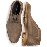 Floris van Bommel - DE BRAVER 01.03 - Vrije Tijd Half-Hoge Heren Veterschoen - Taupe