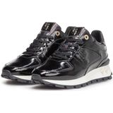 Floris van Bommel - Blokki SFW-10084 - Lage Sneaker - Zwart - G-Wijdte