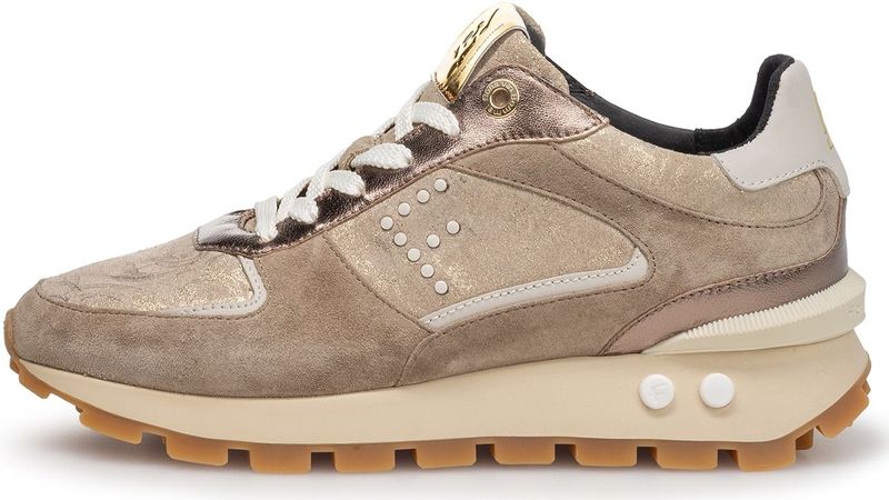 Floris Van Bommel - SFW-10084 BLOKKI - Sneakers - Bruin - Suède