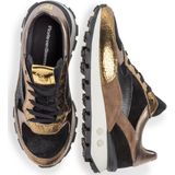 Floris Van Bommel - SFW-10098 BLOKKI - Sneakers - Zwart - Suède