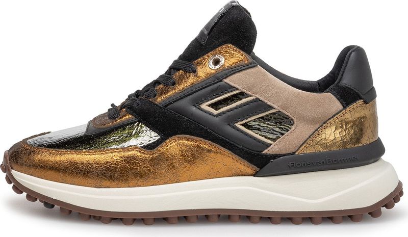 Floris Van Bommel - SFW-10128 NOPPI - Sneakers - Bronskleurig - Leer