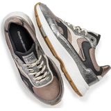Floris Van Bommel - SFW-10133 - Sneakers - Zilverkleurig - Leer
