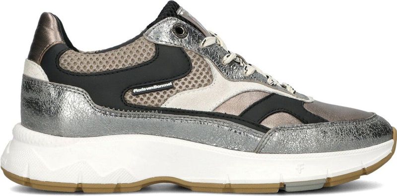 Floris Van Bommel - SFW-10133 - Sneakers - Zilverkleurig - Leer