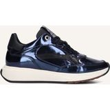 Floris van Bommel Suvi 02.09 leren sneakers blauw metallic