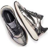 Floris van Bommel - Suvi SFW-10138 - Lage Sneaker - Zilver