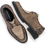 Floris van Bommel - Selsi 04 - Veterschoen - Beige / Donkerbruin / Taupe