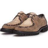 Floris van Bommel - Selsi 04 - Veterschoen - Beige / Donkerbruin / Taupe