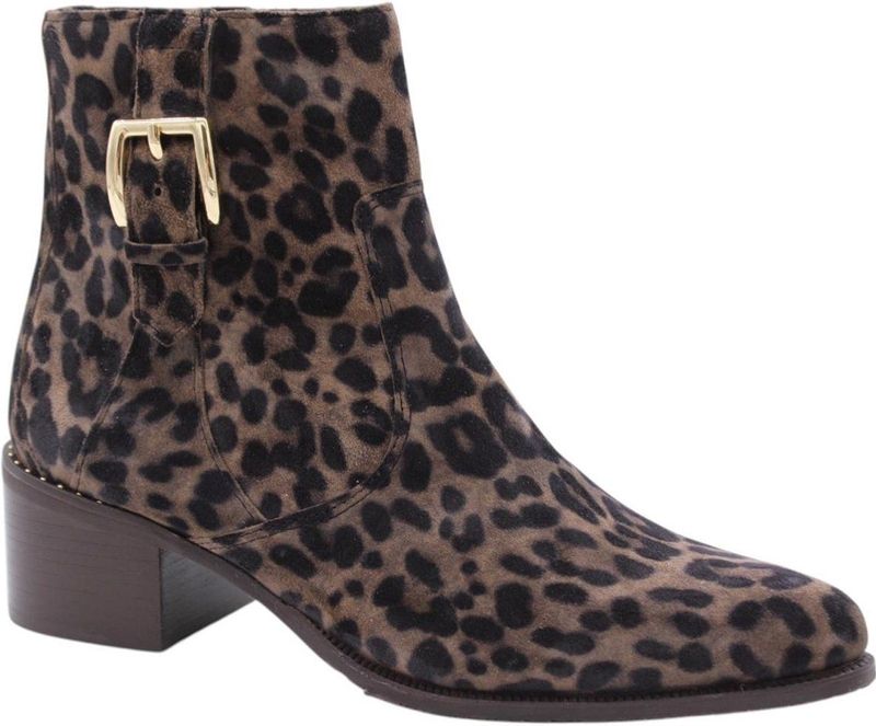 Floris Van Bommel - SFW-50065 EVI - Enkellaarsjes - Bruin