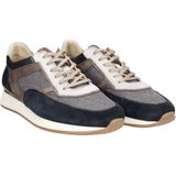 Floris van Bommel - Libra 05 - Sneakers - Marine / Bruin / Taupe / Zwart