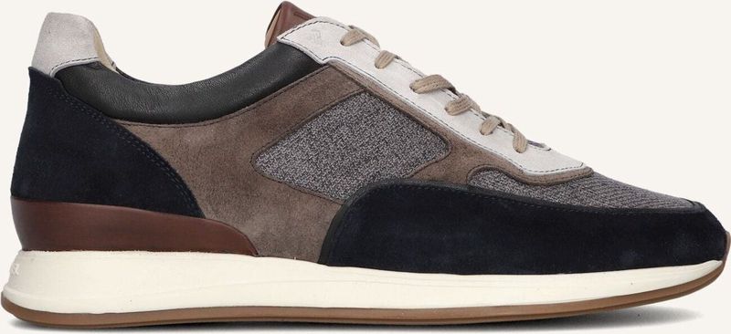 Floris van Bommel - Libra 05 - Sneakers - Marine / Bruin / Taupe / Zwart