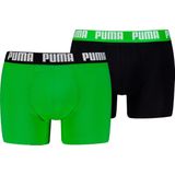 PUMA - Boxer Edition - Boxershorts - Amazon Green - Set van 4 stuks