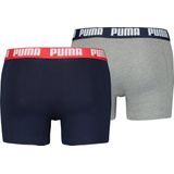 Puma - Basic Boxers - 2 Eenheden - Zwart - Katoen