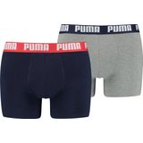 Puma - Basic Boxers - 2 Eenheden - Zwart - Katoen
