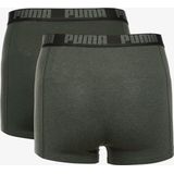 Puma - Basic Boxer 2-Pack - Ondergoed - Groen