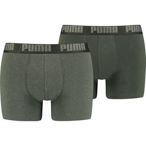 Puma - Basic Boxer 2-Pack - Ondergoed - Groen