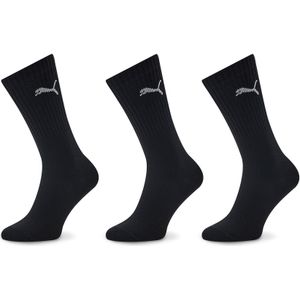 Puma - Crew Sport Sokken - 3-Paar - Zwart - Wit - Blauw - Ademend Katoen