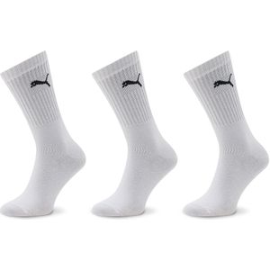 Puma - Crew Sport Sokken - 3-Paar - Zwart - Wit - Blauw - Ademend