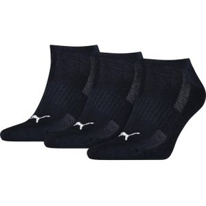 PUMA PUMA Sportsokken, set van 3 paar, rood/wit/zwart, uniseks (3 stuks), Navy Blauw