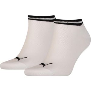 Licence Puma Unisex Heritage Sneaker-Socken 2er-Pack Schuhe | White | Größe: 35-38
