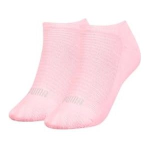 Puma - Sneakersokken - Pink - Katoen - 2 Paar