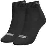 Puma - Quarter - Hoge Enkelsokken - Grijs - 2-pack