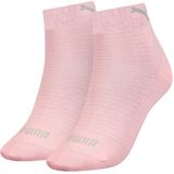 Puma - Quarter Sokken - Zwart - Katoen - Verpakt per 2 Paar