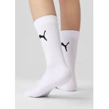 Puma - Crew - Kindersokken - Zwart-Wit - 3 Paar