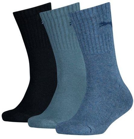 Puma - Kinder Sport Sokken - 3-Pack - Blauw - Katoen