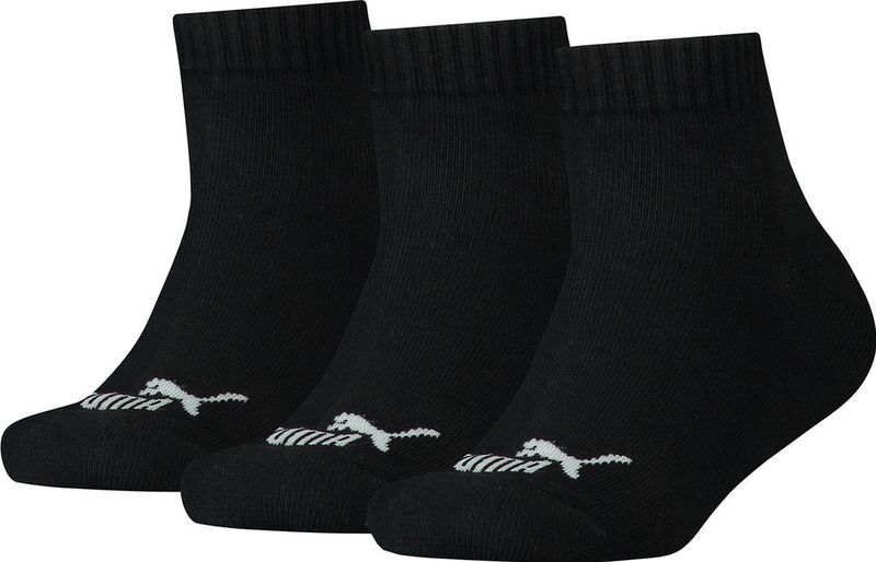 Puma - KIDS Quarter Socks - Enkelsokken - Wit - 3 Paar