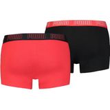 Puma - Basic - Boxershorts - Zwart - Katoenmix - Verpakking van 2 Stuks